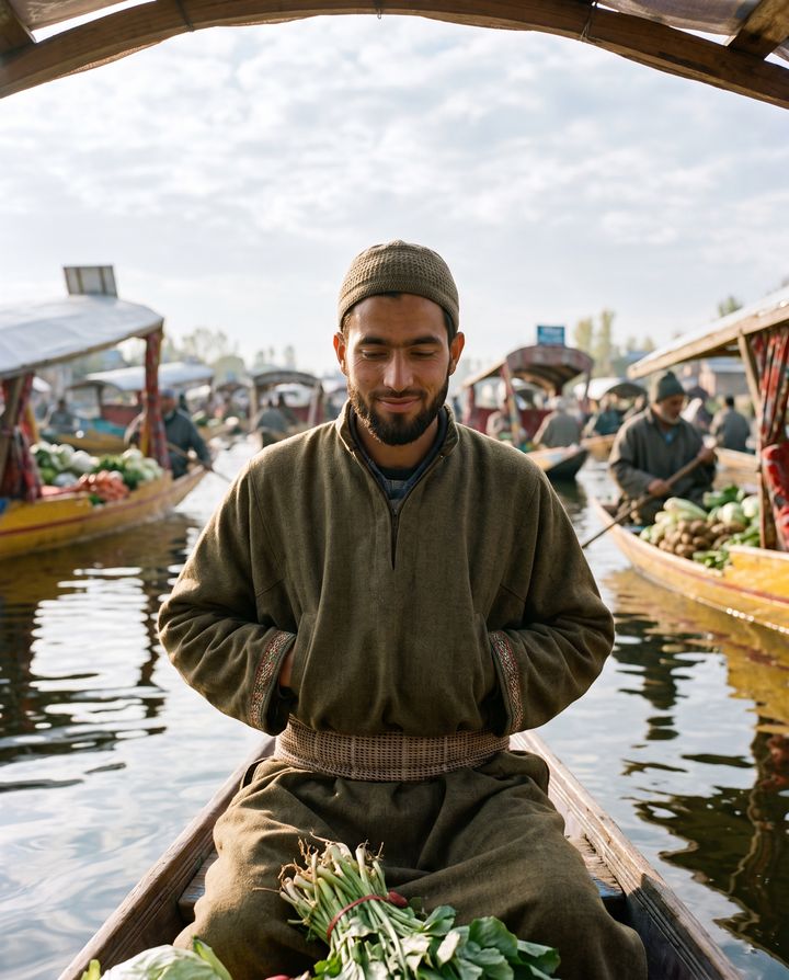 Kashmir · the floating market