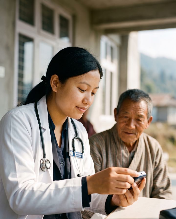 Sikkim · the hill health centre