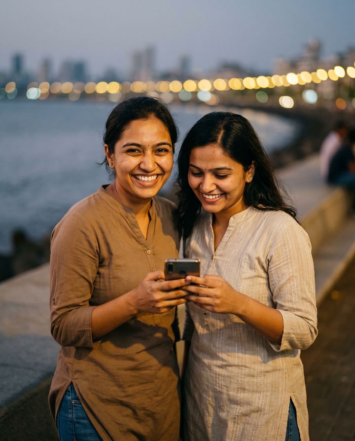 Mumbai · kurta and jeans